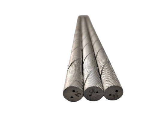 13.0g/Cm3-15.58g/Cm3 Spiralny tungstenowy pręty z podwójnymi otworami chłodzącymi